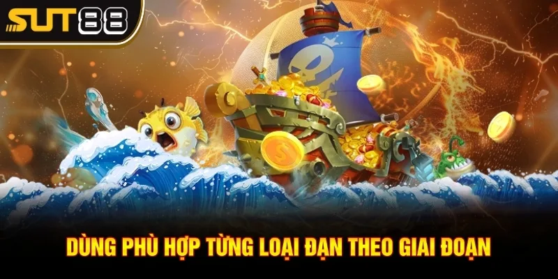 Mẹo hack bắn cá siêu thị và cách áp dụng hiệu quả nhất 3 Dùng phù hợp từng loại đạn theo giai đoạn