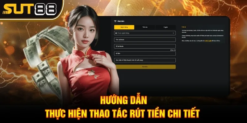 Rút Tiền Sut88 - Hướng Dẫn Thực Hiện Thao Tác Đơn Giản 3 Hướng dẫn thực hiện thao tác rút tiền chi tiết